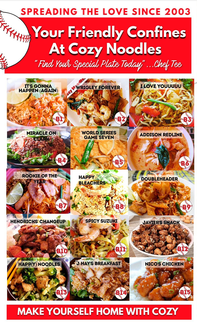 Cozy noodle & rice 773.327.0100